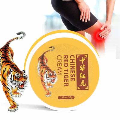 Pomada Red Tigers para dores musculares nas articulações, ombros, líquido calmante, tonturas, massagem, pomada 10g