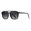 New American toad glasses acetic acid plate polarized sunglasses classic large frame double beam male pilot sunglasses