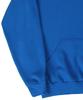 [Unisex] Small Flower Bear Face Embroidered Smile Hoodie_Cobalt Blue