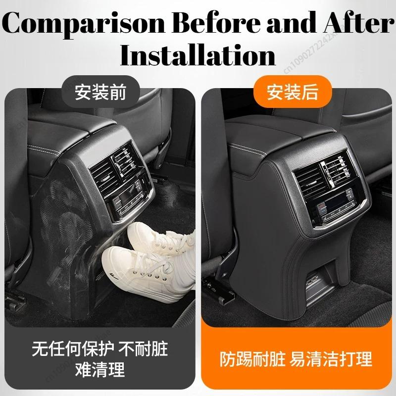 Armrest Box & Rear Seat Anti-Kick Pads for Volvo EX30 2023-2026, Car Interior Modification Accessories & Protective Parts