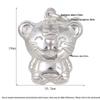 S925 Sterling Silver Zodiac Animal Pendant & DIY Braided Rope Bracelet