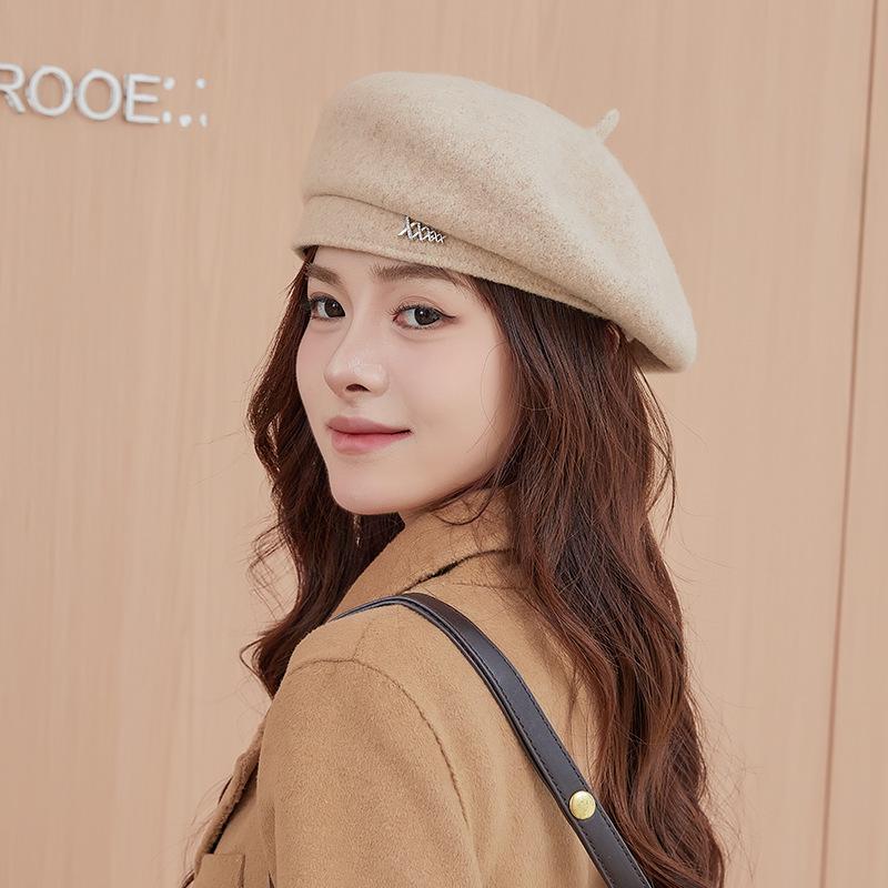 

Анкара Красный Шерстяной Шерстяной Берет Осень и Зима Реставрация Британский Стиль Шляпа Художника Модная Универсальная Теплая Восьмиугольная Шляпа