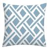 Blue and White Geometric Decorative Pillowcase Living Room Office Home Pillowcase Car Ornaments