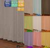 Univer Drape Light Shape Heat Width 100cm x Length Set of Colore Curtains, Blocking, Memory, Insulating, Washable, 200cm, 2,