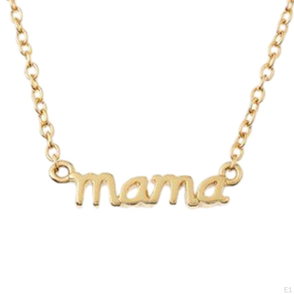 Naszyjnik na Dzień Matki Łańcuszek Biżuteria Mama Wisiorek Prezent dla Matki na Święta