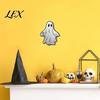 Indoor Outdoor Glass Door Decals Luminous Ghost Wall Stickers for Halloween Decoration, Glow in The Dark PVC DIY Scene Murals Windows And Doors,