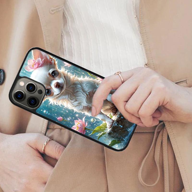 Cartoon Chihuahua Dog Magnetic Phone Case For APPLE iPhone 17 Air 16 14 13 12 Pro Max 15 Plus Wireless Charge With MagSafe Cover