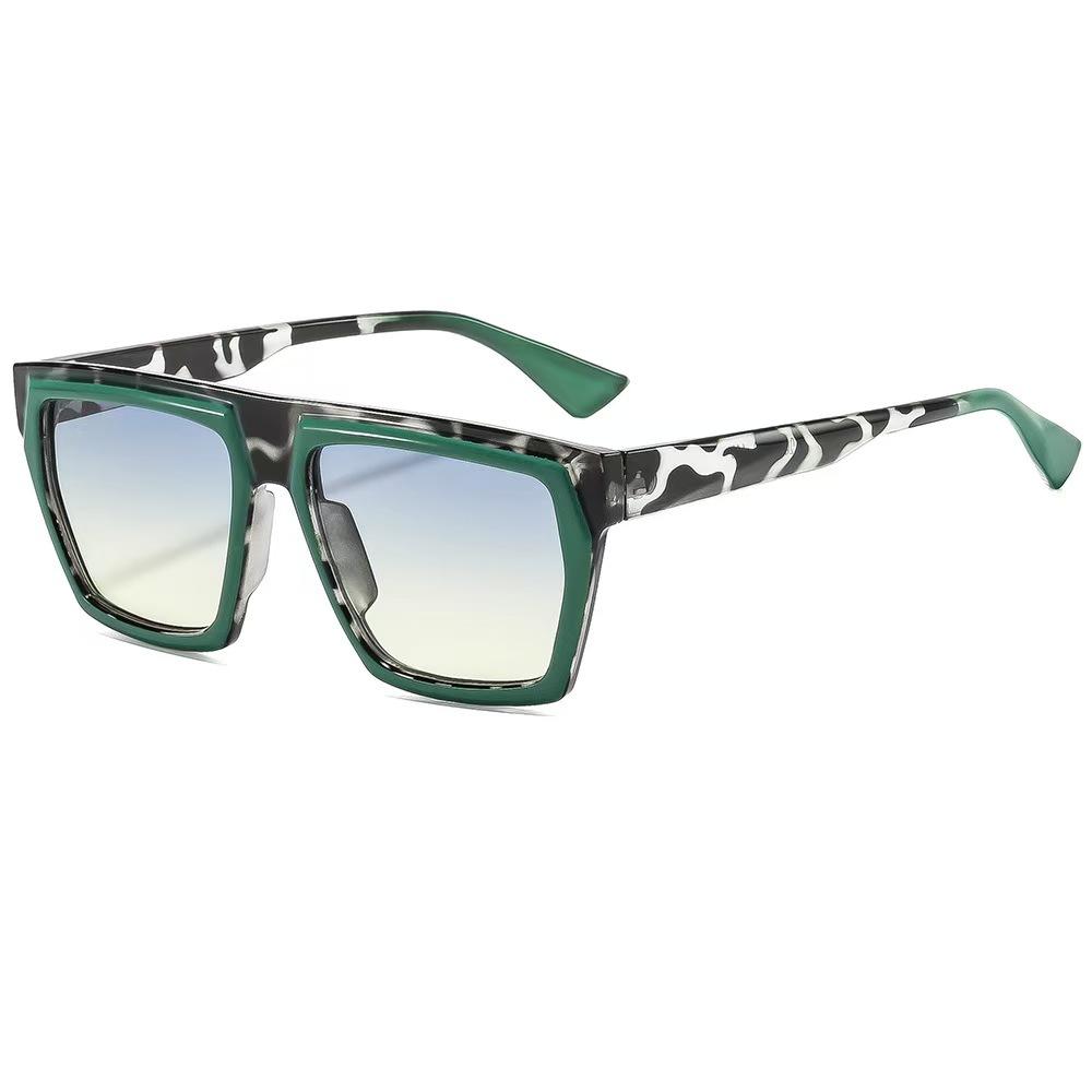 European and American simple fashion box casual fashion men's and women's sunglasses outdoor sun protection Internet celebrities versatile trend sungl