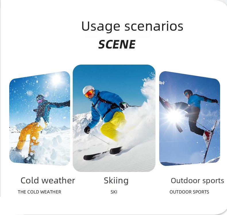 Warm Merino Wool Ski Socks for Men, Women, and Kids - Thick Winter Snow and Mountaineering Socks