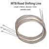 ZTTO 4pcs Bicycle Stainless Steel Shift Brake Inner Line MTB Road Bike Shifter Derailleur Shifting Brake Wire Cable Line 2100mm