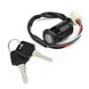 Versatile Motorcycle Ignition Switch 2 Position On Off with 4 Way Connector