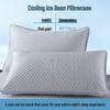 Summer Cool Ice Bean Pillowcase Set - Single 48cmx74cm Pillow Core Liner Cover (Pair)