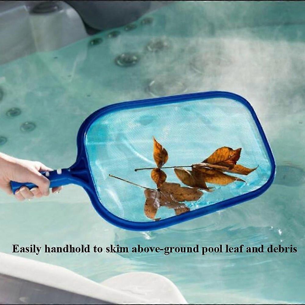 Pool, Spa, Hot Top, Fountain, Pond Fine Mesh Leaf Skimmer Rake Net, Ideal for Removing Leaves & Debris In In-Ground and Inflatable Above Ground Pool