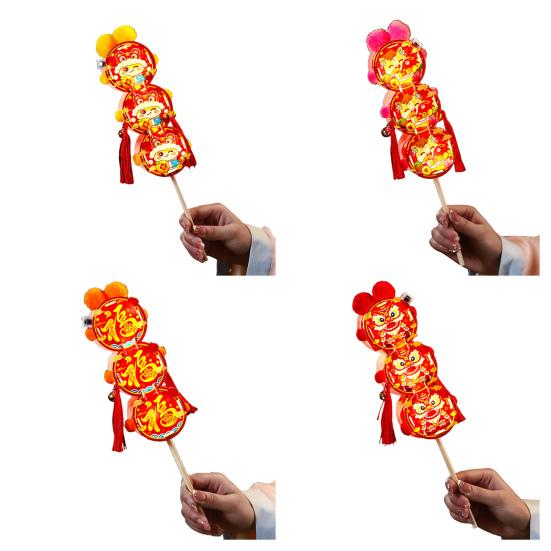 

Червоний паперовий ліхтар на Китайський Новий рік Традиційний ліхтарик на цукатованих глодах для Свята Весни Прикраса для дому Свято середини осені Косплей Hanfu