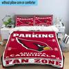 Arizona Cardinals Logo 3PCS Bedding Set 2D Printing (Includes 1 Duvet Cover + 2 Pillowcases Coreless), Bedroom decor,Fan gift