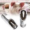 10Pcs Metal Duck Mouth Style Pig Waterer Pig Drinker Livestock Farm Accessories Supplies(Mouth Style Pig Waterer )