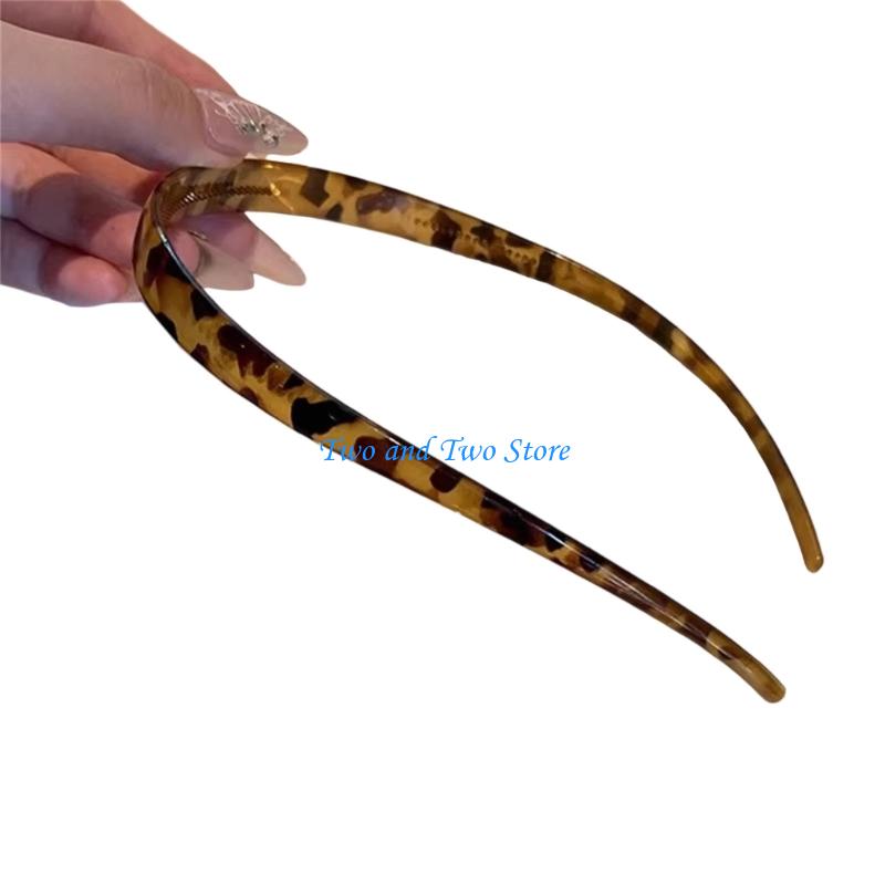 HX6F Children Friendly Hairband Soft Plastic Headbands With Anti Slip Accessories