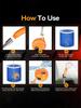 Portable Outdoor Shower Set,Camping Shower Pump RV Outdoor Shower Kit Camp Shower 2000MAH Lithium Battery Shower Kit