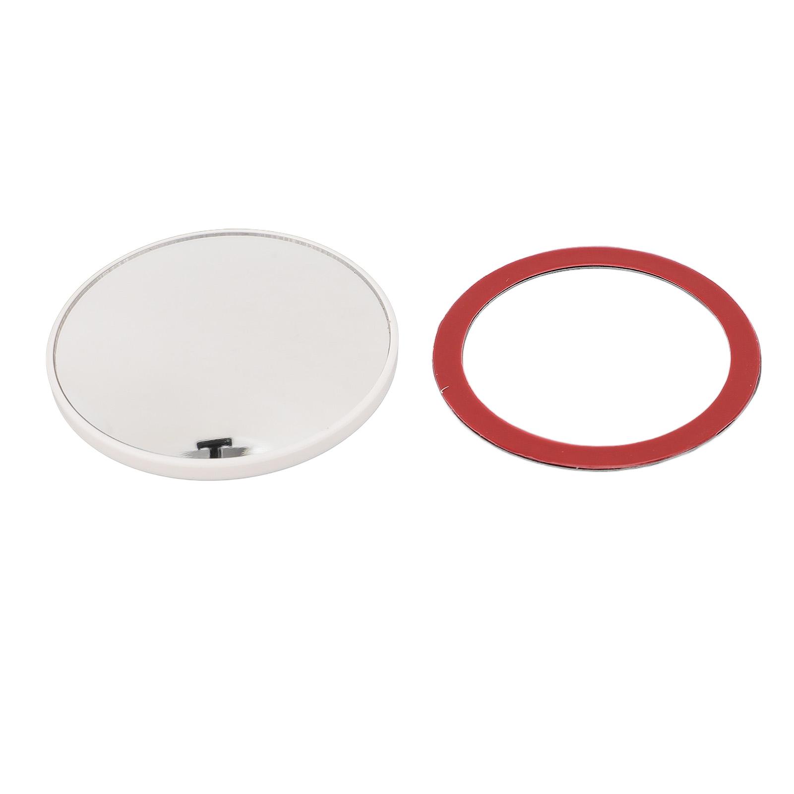 

2.2inch Magnetic Selfie Mirror for Back Camera Round Portable Phone Convex Mirror Makeup Mirror for белый