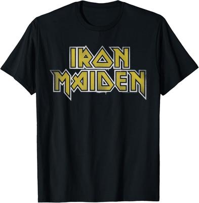 Iron Maiden - Maglietta con Logo del Tour