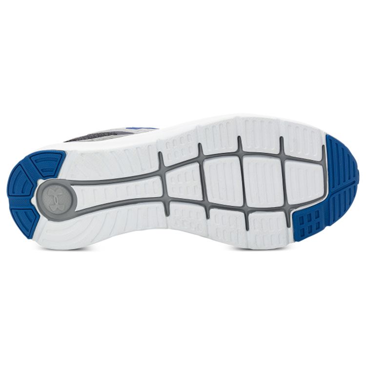 Under Armour Charged Comfortable Fabric Low-Top Casual Running Shoes Men Sneaker Gray 3024136-109