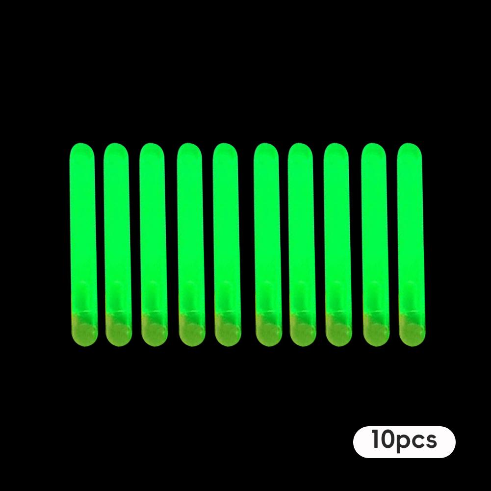 10Pcs Fireflies Starlight Fishing Light Sticks Diameter 4.5mm Fishing Float Rod Light Luminous Sticks Fishing Tackle Accessories
