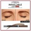 Crayon à Sourcils - L'Oréal Paris - Infaillible Brows 24h - Waterproof - Pointe Triangulaire - 1ml