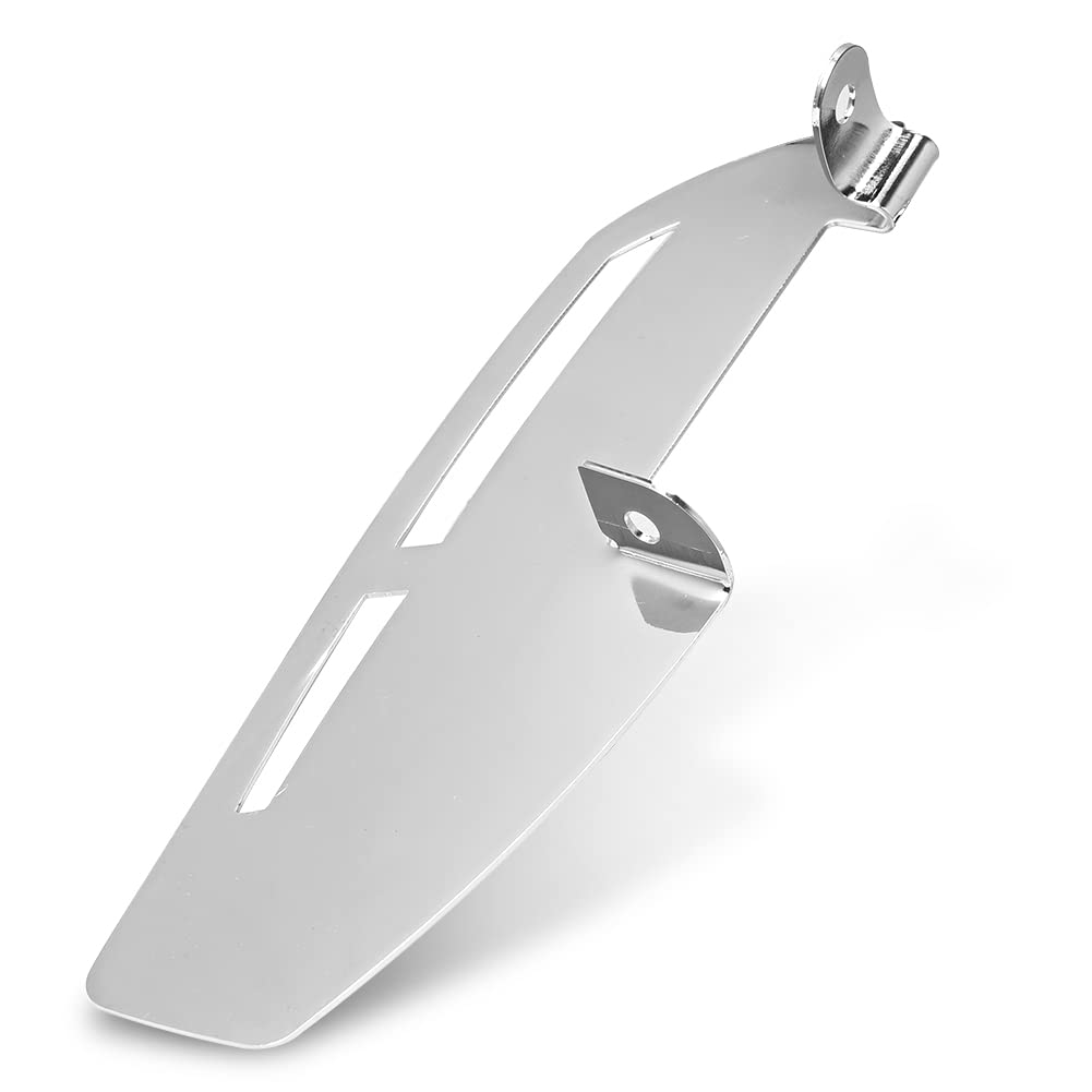 Baohatsu Motorcycle Driver Floorboard Foot Board Heel Guard Right Harley Touring Road King Electra Glide Softail CVO Ultra FLTRUSE Chrome
