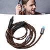 Replacement Headphone Cable Silver Plated Copper Earphone Cable for SENNHEISER HD650 HD660S HD6XX HD