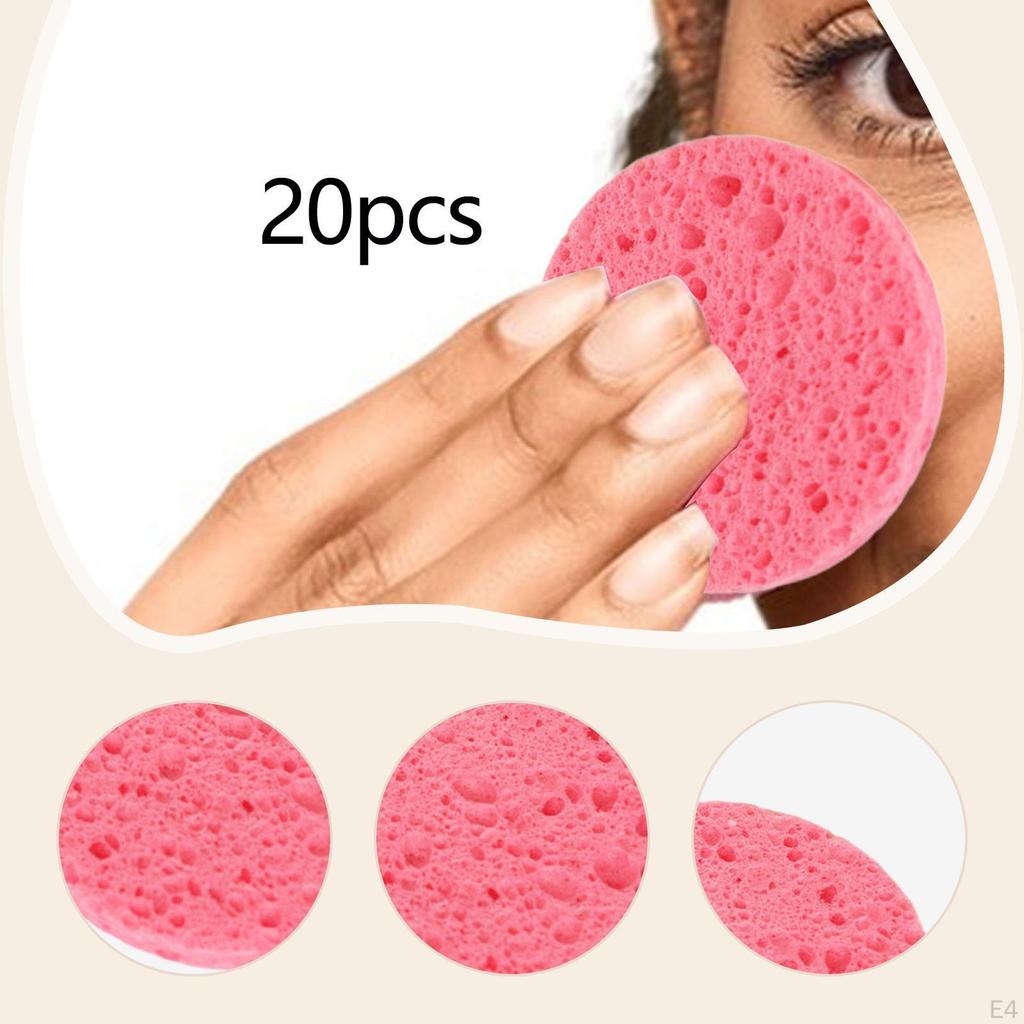 Facial Sponges Face Cleaning Sponge Practical Travel Skincare Essentials Professional Cleansing