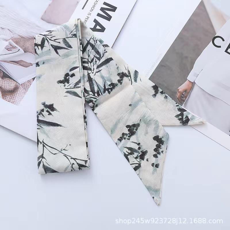 

Многофункциональная повязка для волос в стиле китайской живописи тушью, головной убор, шарфы 6,5 см*90 см one size