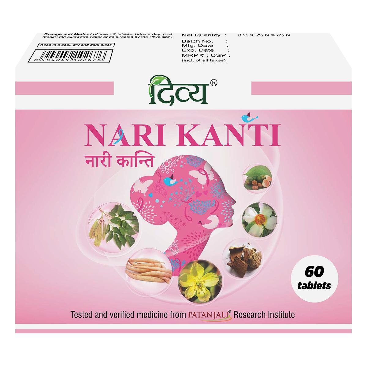 

Divya Nari Kanti 3 U X 20 N