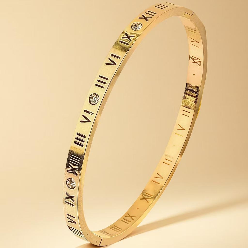 Women's Ins High-end Niche Roman Numeral Jewelry Bracelet