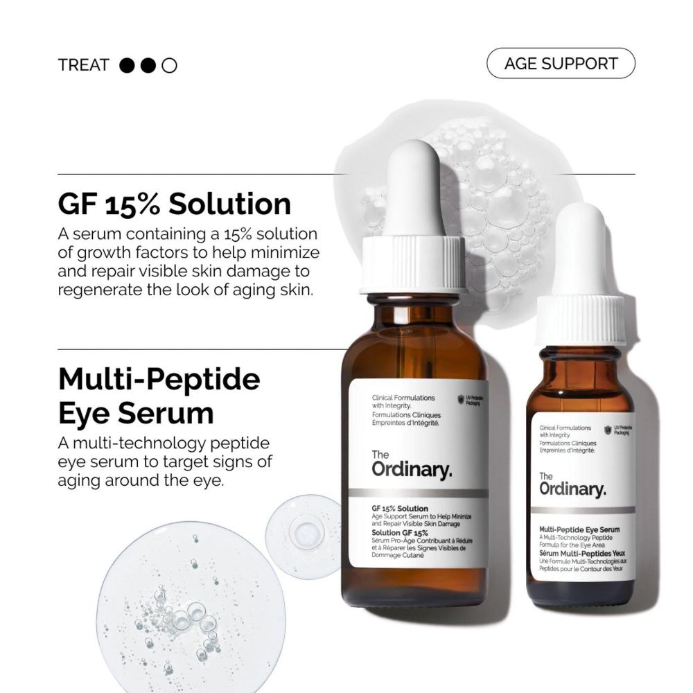 The Ordinary Gf 15  Serum For Visible Skin Repair And Wrinkles 1.0 Oz