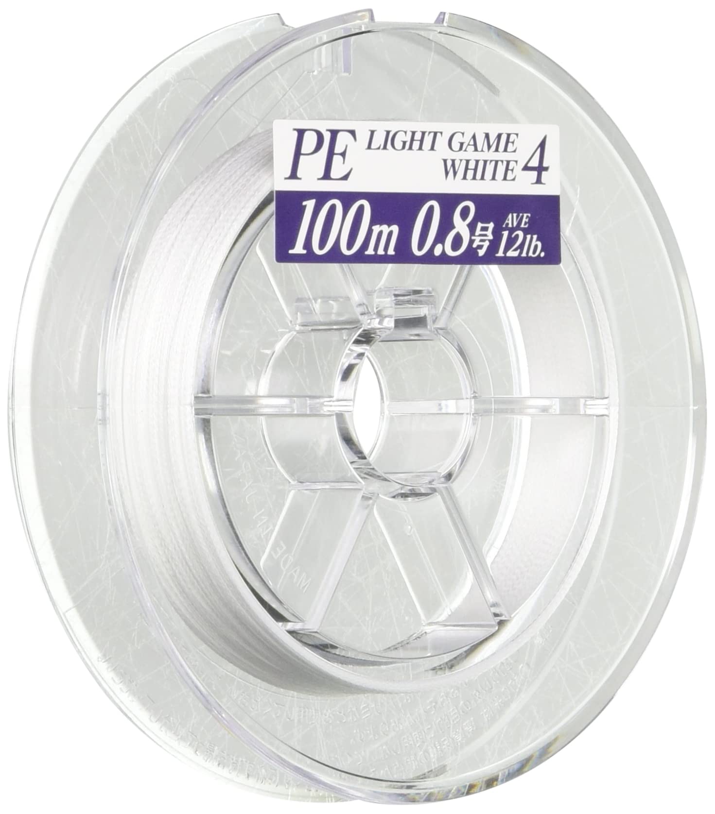 

Yamatoyo PE Light Game White 100m 0.8 (12lb)