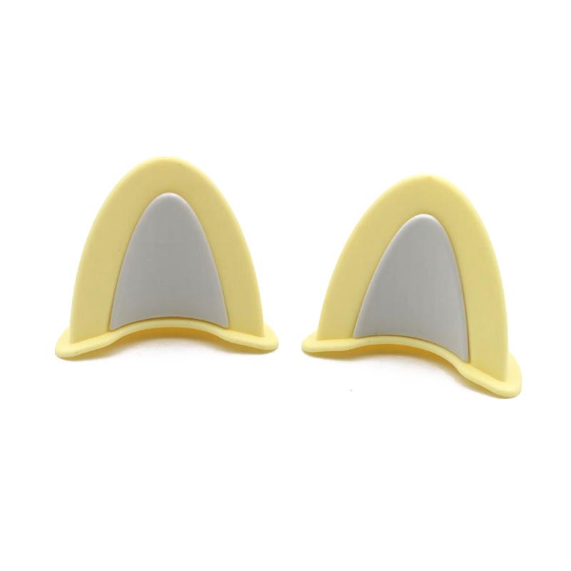 2 ks kočičí uši dekorace na helmu motocyklové elektrické samolepky dekorace roztomilé vícebarevné motocyklové helmy příslušenství univerzální