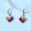 Copper Cosmetic Bag Guitar Perfume Bottle Charms Beads Fit Original Bracelet Diy Jewelry Party Gifts