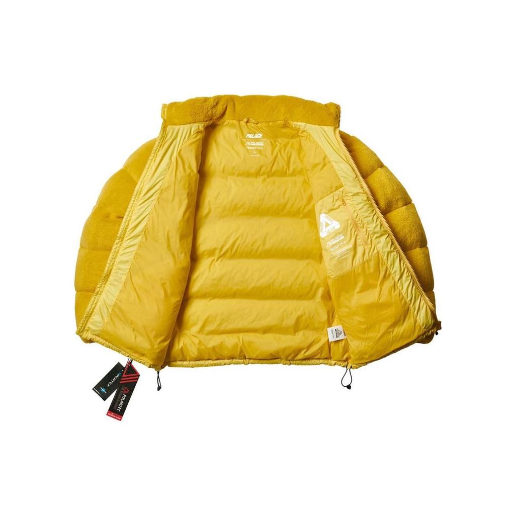 Palace Polartec High Loft Puffa Yellow Unisex Outerwear P23JK190
