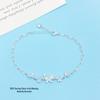 Yearly Blessing S925 Sterling Silver Luxury Butterfly Bracelet – Elegant Jewelry Gift for Women, Valentine's Day & Best Friends
