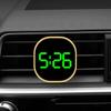 Car Clock Luminous Automotive Electronic Clock Internal Stick-On Digital Watch with Touch Switch Large LED Display Auto Ornament