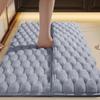 Thickening Bathroom Cashmere Mat Bath Non-slip Carpets In Wash Basin Bathtub  Floor Rug Shower Room Doormat Memory Foam 3D Pad
