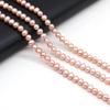 1String, Round Pearl 5-5.5mm, Fashion Women Natural Freshwater Pearl Beads for Jewelry Making DIY Crafts, Luxury Bulk Gifts 36cm