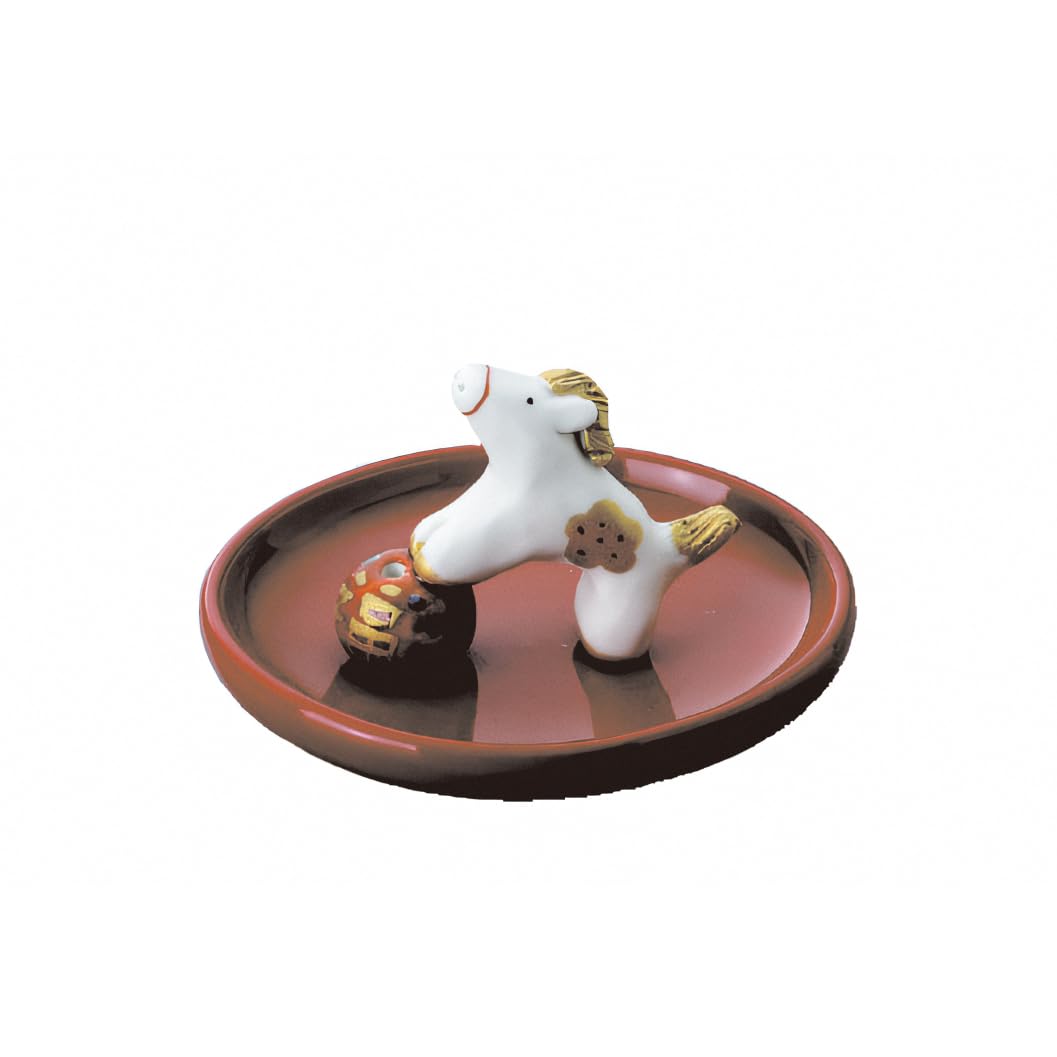 

Craftsman House 2026 Zodiac Year of the Wasui Incense Stand (Reiwa 8) Horse, Horse, Horse,