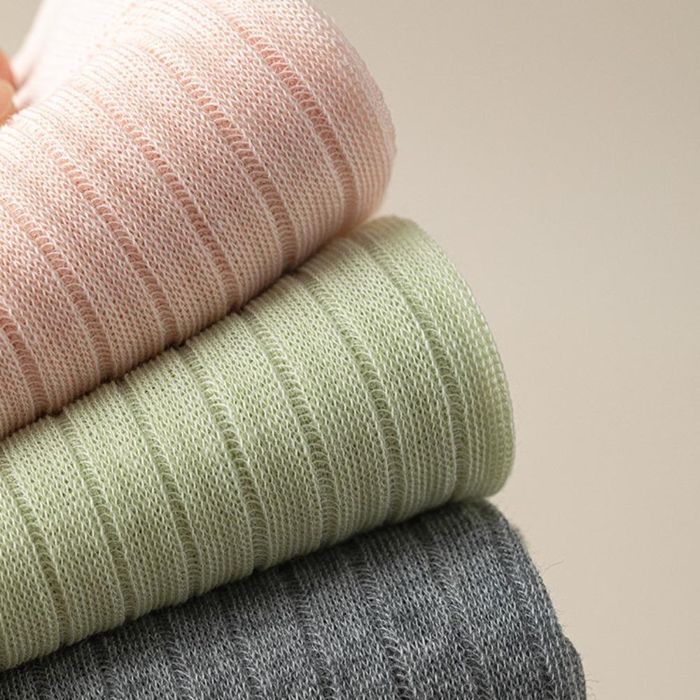 Thin JK Calf Long Socks Knee High Separate Toe Stockings Simple Two Toe Stockings  Spring Summer