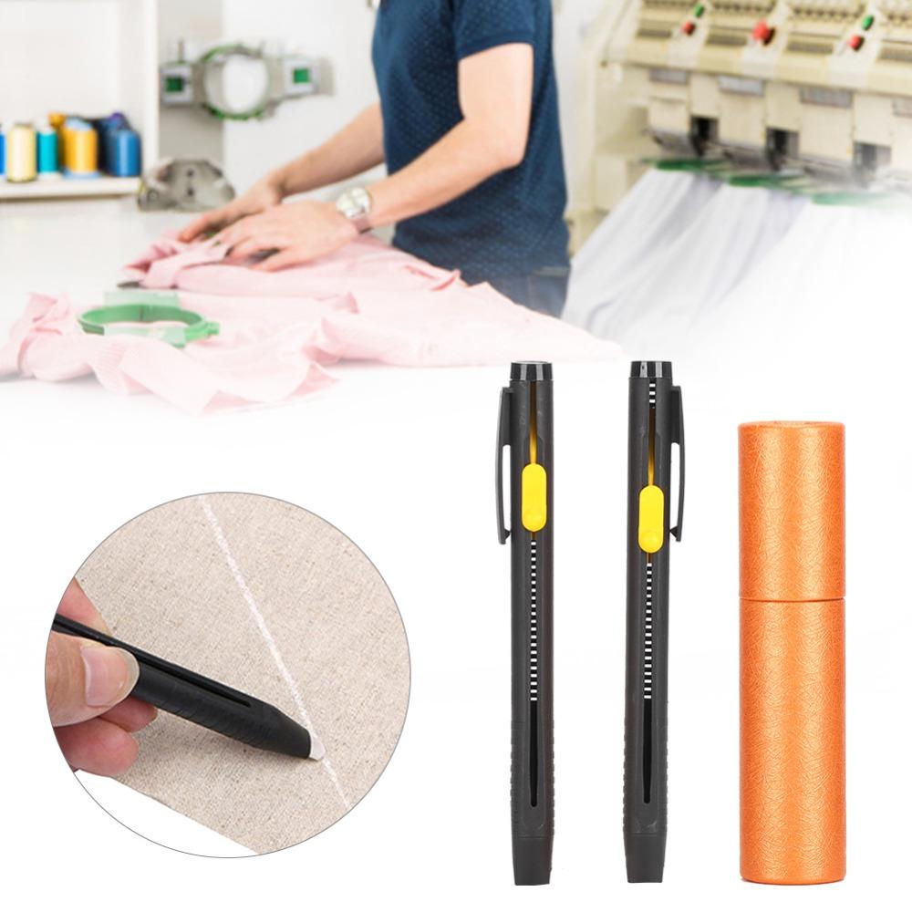 2pcs Natural Fading Tailor Fabric Marker Erasable Disappearing Pencil  Clothing Garment DIY