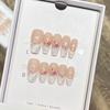 Pure Handmade Butterfly Wear Nail Plate French Fake Nail Patches Summer Nail Art Finished Pure Style