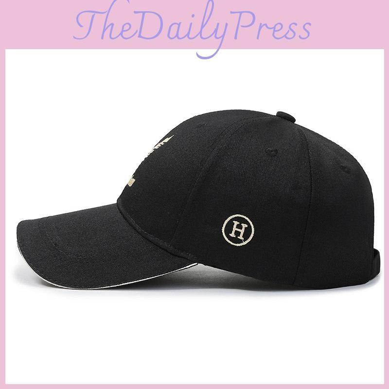 Freedom Lettter Embroidered Duckbill Hat Baseball Caps Uv Protective Outdoor