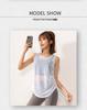 Women's Sleeveless Drawstring Yoga Top - Summer Floral Sport Vest