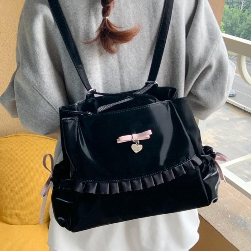 Tragbare Umhängetasche, Rucksack, Tragetasche, Tasche mit großem Fassungsvermögen, hochwertiger Look, vielseitig für den täglichen Pendelverkehr