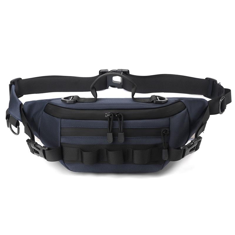 Bolsa de Cintura Esportiva Masculina Multifuncional Bolsa Transversal Bolsa de Peito